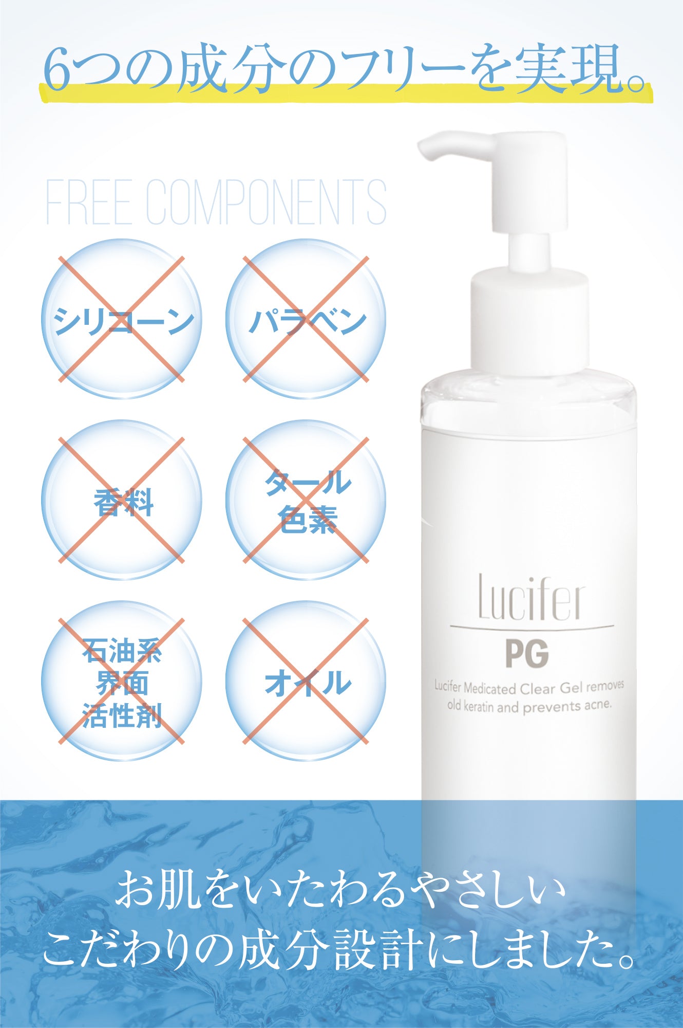 ルシフェル 薬用ピーリングジェル 大容量 角質クリアジェル 角質ケア たっぷり使える250g